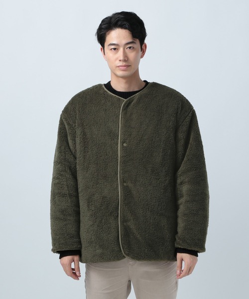 BAYFLOW（ベイフロー）の「リバーシブルミリタリーコート（ミリタリージャケット・メンズ・ブラック/グリーン・MEDIUM/LARGE）」の21枚目の写真