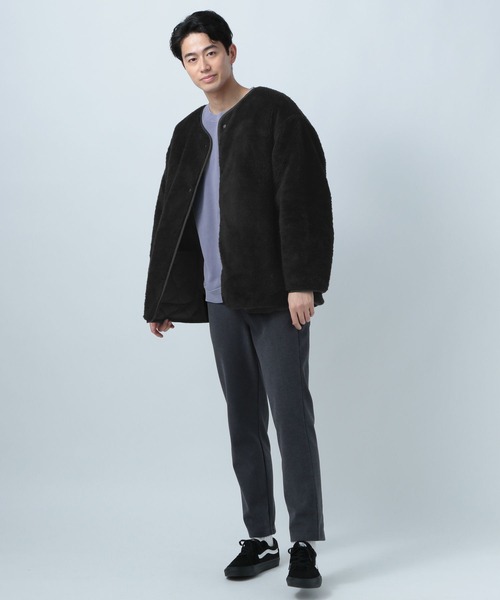BAYFLOW（ベイフロー）の「リバーシブルミリタリーコート（ミリタリージャケット・メンズ・ブラック/グリーン・MEDIUM/LARGE）」の7枚目の写真