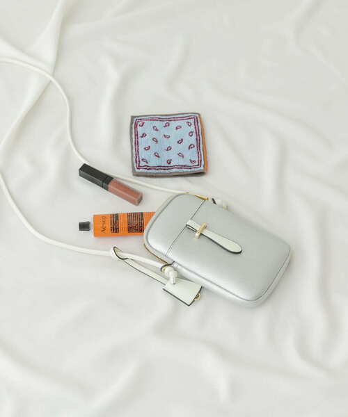 RODE SKO（ロデスコ）の「チャーム付マルチショルダーバッグ（ショルダーバッグ・レディース・ライトグレー/パープル系その他/アイボリー/シルバー/ブラック系その他/ベージュ系その他・ONE）」の15枚目の写真