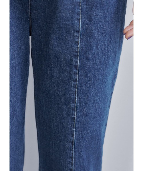 STYLE DELI(スタイルデリ)の「リラックスデニムパンツ(デニムパンツ・レディース・ダークブルー・X-SMALL/SMALL/MEDIUM)」の10枚目の写真