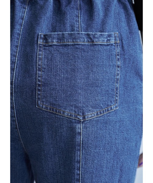 STYLE DELI(スタイルデリ)の「リラックスデニムパンツ(デニムパンツ・レディース・ダークブルー・X-SMALL/SMALL/MEDIUM)」の12枚目の写真