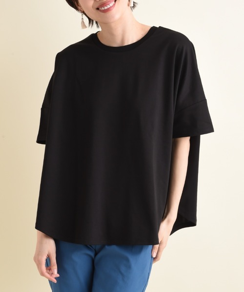 PEARLY GATES★完売品ポンチローマTシャツ黒1 Heritage ワンポイント刺繍Tシャツ / PlayStation™ ブラック