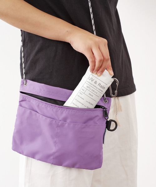 nifty colors(ニフティーカラーズ)の「【日傘 晴雨兼用】sun shade6 steps minimum mini 遮光 遮熱 日傘(折りたたみ傘・レディース・ミント/ホワイト/シルバー/ブラック・FREE)」の16枚目の写真