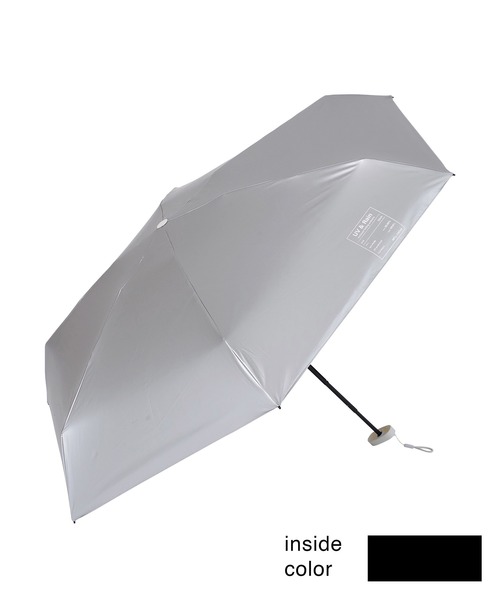 nifty colors(ニフティーカラーズ)の「【日傘 晴雨兼用】sun shade6 steps minimum mini 遮光 遮熱 日傘(折りたたみ傘・レディース・ミント/ホワイト/シルバー/ブラック・FREE)」の19枚目の写真