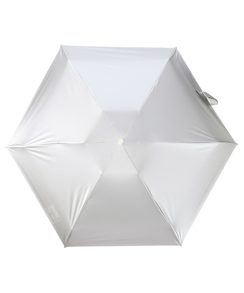 nifty colors(ニフティーカラーズ)の「【日傘 晴雨兼用】sun shade6 steps minimum mini 遮光 遮熱 日傘(折りたたみ傘・レディース・ミント/ホワイト/シルバー/ブラック・FREE)」の17枚目の写真
