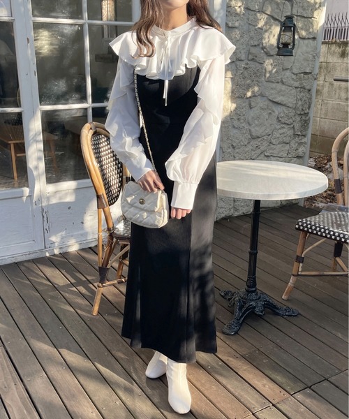 リブマーメイドキャミワンピース【ZOZOTOWN限定アイテム】（ワンピース