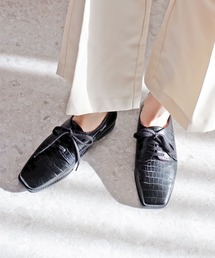 MODE KAORI | スクエアトゥレースアップシューズ/6243(ドレスシューズ)