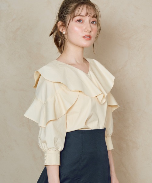 Noela（ノエラ）の「フリルブラウス（シャツ/ブラウス）」 - WEAR