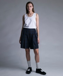 my beautiful landlet | 【my beautiful landlet】 CHECK TYPEWRITER SHORT PANTS(その他パンツ)
