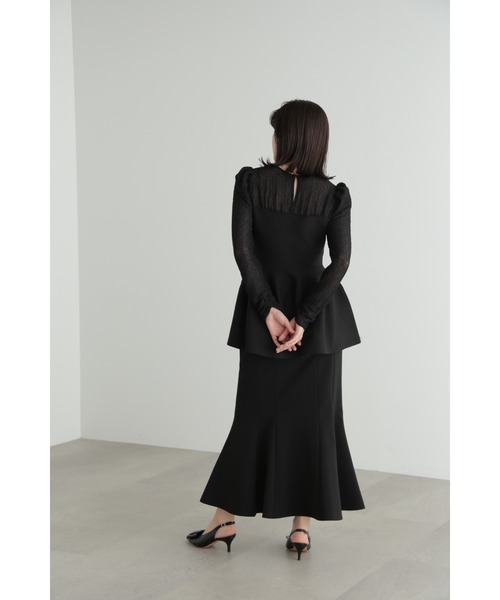 JILL STUART（ジルスチュアート）の「◆シュリンクシアードッキングニット（ニット/セーター・レディース・ホワイト/ブラック・FREE）」の16枚目の写真