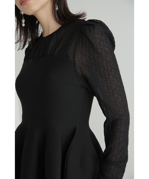 JILL STUART（ジルスチュアート）の「◆シュリンクシアードッキングニット（ニット/セーター・レディース・ホワイト/ブラック・FREE）」の14枚目の写真