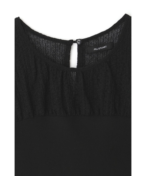 JILL STUART（ジルスチュアート）の「◆シュリンクシアードッキングニット（ニット/セーター・レディース・ホワイト/ブラック・FREE）」の15枚目の写真