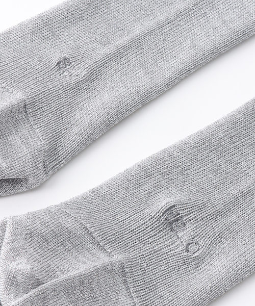 FRAMeWORK（フレームワーク）の「【Gloria Cords/グロリアコード】SAY HELLO 刺繍ソックス（ソックス/靴下・レディース・ホワイト/ゴールド/シルバー・FREE）」の8枚目の写真