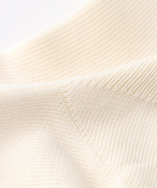 FRAMeWORK（フレームワーク）の「【Gloria Cords/グロリアコード】SAY HELLO 刺繍ソックス（ソックス/靴下・レディース・ホワイト/ゴールド/シルバー・FREE）」の9枚目の写真