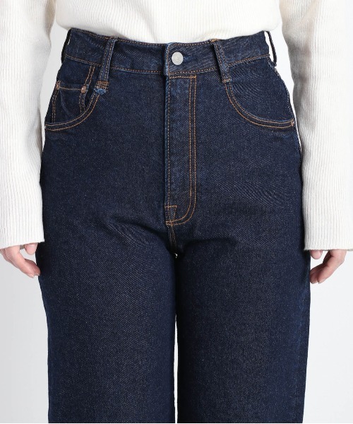 cepo(セポ)の「90Sレギュラーストレート(デニムパンツ・レディース・ネイビー/ブルー系5・S/M/L)」の9枚目の写真