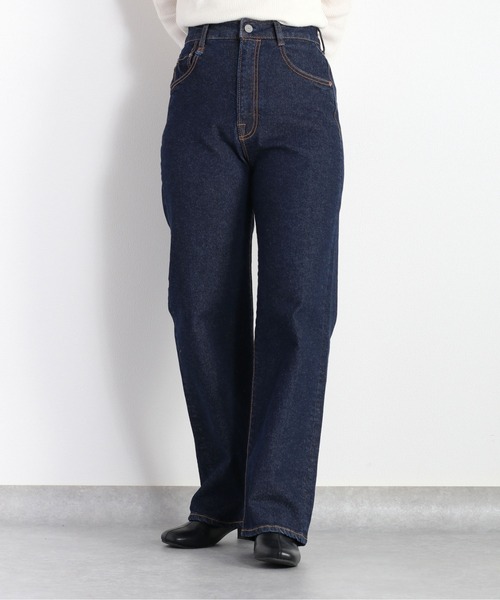 cepo(セポ)の「90Sレギュラーストレート(デニムパンツ・レディース・ネイビー/ブルー系5・S/M/L)」の3枚目の写真