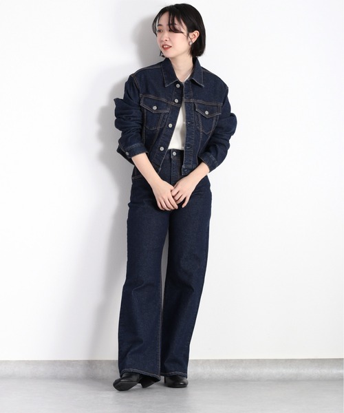 cepo(セポ)の「90Sレギュラーストレート(デニムパンツ・レディース・ネイビー/ブルー系5・S/M/L)」の18枚目の写真
