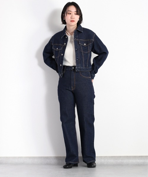 cepo(セポ)の「90Sレギュラーストレート(デニムパンツ・レディース・ネイビー/ブルー系5・S/M/L)」の17枚目の写真