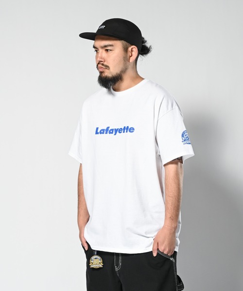 Lafayette（ラファイエット）の「LFYT ラファイエット [Lafayette] - 20周年記念 ロゴ 半袖tシャツ [Lafayette LOGO TEE 20TH ANNIVERSARY EDITION LS230113]（Tシャツ/カットソー・メンズ・ホワイト/ブラック/ブルー/ヘザーグレー・LARGE/X-LARGE/XX-LARGE/MEDIUM/SMALL）」の17枚目の写真