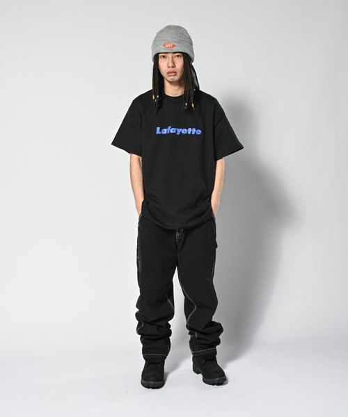 Lafayette（ラファイエット）の「LFYT ラファイエット [Lafayette] - 20周年記念 ロゴ 半袖tシャツ [Lafayette LOGO TEE 20TH ANNIVERSARY EDITION LS230113]（Tシャツ/カットソー・メンズ・ホワイト/ブラック/ブルー/ヘザーグレー・LARGE/X-LARGE/XX-LARGE/MEDIUM/SMALL）」の19枚目の写真
