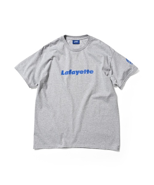 Lafayette（ラファイエット）の「LFYT ラファイエット [Lafayette] - 20周年記念 ロゴ 半袖tシャツ [Lafayette LOGO TEE 20TH ANNIVERSARY EDITION LS230113]（Tシャツ/カットソー・メンズ・ホワイト/ブラック/ブルー/ヘザーグレー・LARGE/X-LARGE/XX-LARGE/MEDIUM/SMALL）」の7枚目の写真
