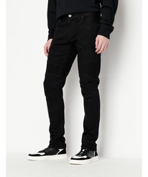 ARMANI EXCHANGE | 【A|X アルマーニ エクスチェンジ】バイカー　ダメージデニムパンツ_J27 SKINNY(デニムパンツ)