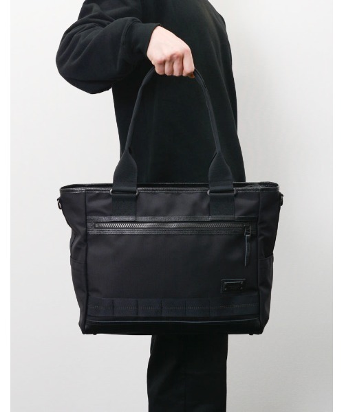 master-piece（マスターピース）の「master-piece / rise ver.2　2WAYトートバッグ / 02262-v2（トートバッグ・メンズ・ネイビー/ブラック・SMALL）」の21枚目の写真