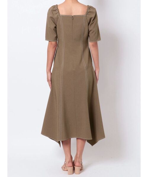 ワンピース CODE DESIGN GATHER ONE-PIECE LVEU.（ラブユ.）の「Gather design washer one-piece