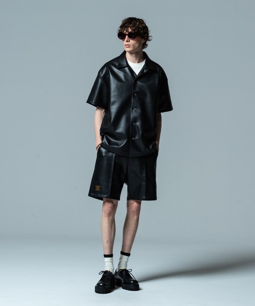 glamb（グラム）の「Synth Leather Shorts / シンセレザーショーツ