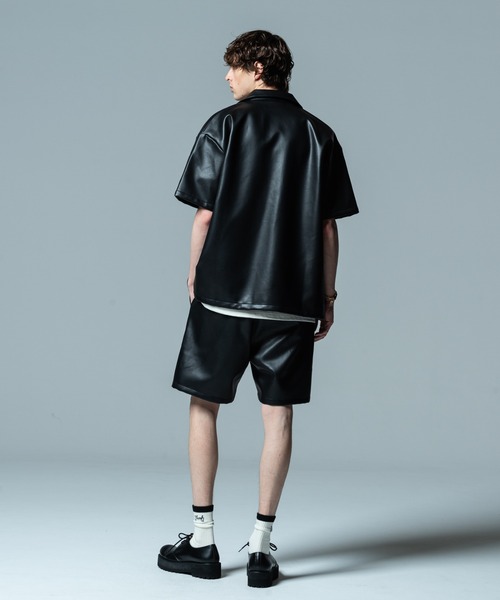 glamb（グラム）の「Synth Leather Shorts / シンセレザーショーツ