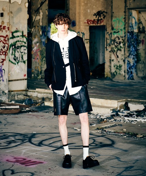 glamb（グラム）の「Synth Leather Shorts / シンセレザーショーツ