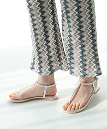 Ray BEAMS | Ray BEAMS / メタリック トング サンダル(サンダル)