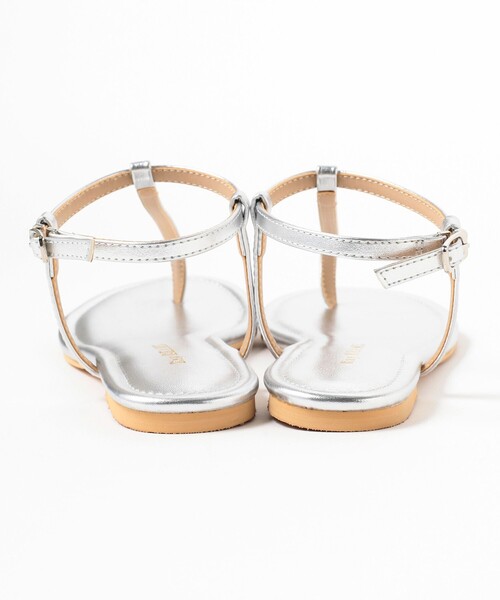 Ray BEAMS（レイビームス）の「Ray BEAMS / メタリック トング サンダル（サンダル・レディース・シルバー/オレンジ/ロイヤルブルー・23.0cm/23.5cm/24.0cm/24.5cm）」の11枚目の写真