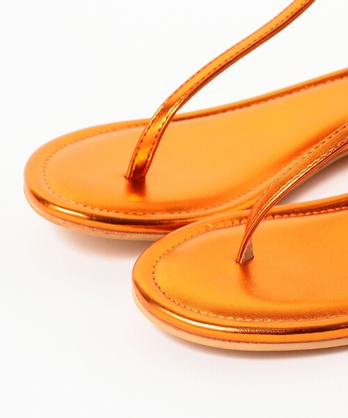 Ray BEAMS（レイビームス）の「Ray BEAMS / メタリック トング サンダル（サンダル・レディース・シルバー/オレンジ/ロイヤルブルー・23.0cm/23.5cm/24.0cm/24.5cm）」の12枚目の写真