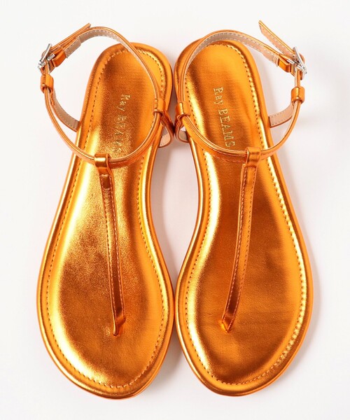 Ray BEAMS（レイビームス）の「Ray BEAMS / メタリック トング サンダル（サンダル・レディース・シルバー/オレンジ/ロイヤルブルー・23.0cm/23.5cm/24.0cm/24.5cm）」の15枚目の写真