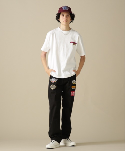 AVIREX（アヴィレックス）の「WEST COAST SHORT SLEEVE T-SHIRT DINER / ウェストコースト 半袖 Tシャツ ダイナー / AVIREX / アヴィレックス（Tシャツ/カットソー・メンズ・レモンイエロー/サックスブルー/ホワイト/ブラック・MEDIUM/LARGE/X-LARGE/XX-LARGE）」の13枚目の写真