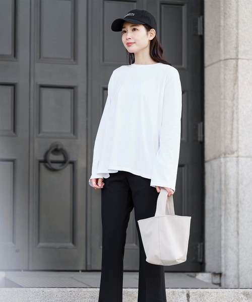 ZAKKA-BOX（ザッカボックス）の「ワンハンドルバッグ（ショルダーバッグ・レディース・ホワイト系その他/ベージュ/ブラック・FREE）」の18枚目の写真