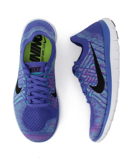 NIKE(ナイキ)の「NIKE(ナイキ) ウィメンズ フリー4.0 フライニット(スニーカー・レディース・ブラック/ピンク/パープル・25cm/24.5cm/23.5cm/23cm/24cm)」の3枚目の写真