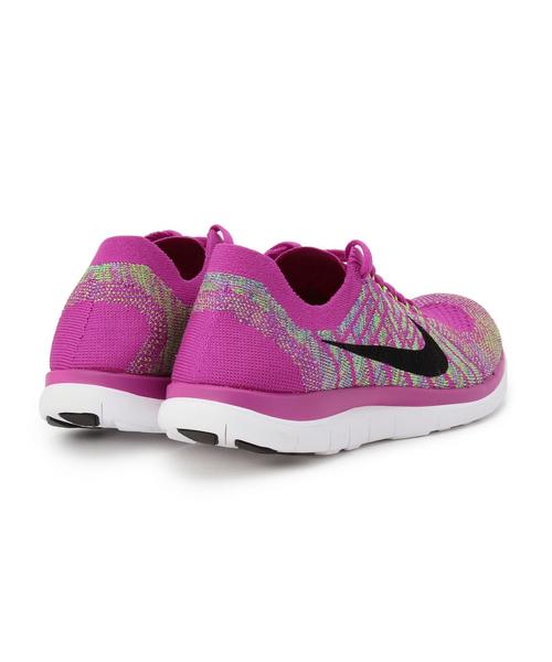 NIKE(ナイキ)の「NIKE(ナイキ) ウィメンズ フリー4.0 フライニット(スニーカー・レディース・ブラック/ピンク/パープル・25cm/24.5cm/23.5cm/23cm/24cm)」の7枚目の写真