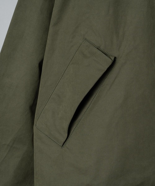 Barbour(バブアー)の「【 BARBOUR / バブアー 】BARBOUR OS TRANSPORTER CASUAL / トランスポート ピーチスキンノンオイルドジャケット(ブルゾン・メンズ・グリーン/ネイビー・38/36/40)」の21枚目の写真