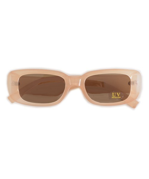 TONE SELECT GOODS(トーンセレクトグッズ)の「【urge select】スクエア スリム サングラス【UVカット】(サングラス・レディース・ブラック/グレー系/ベージュ系/ホワイト・FREE)」の13枚目の写真