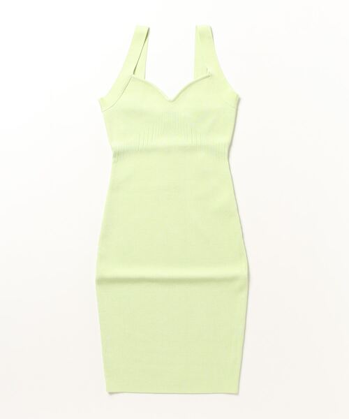 Guess（ゲス）の「Mirage Anise Rib Dress ワンピース ドレス（ワンピース・レディース・グリーン/ブラック・MEDIUM/X-SMALL/SMALL）」の14枚目の写真