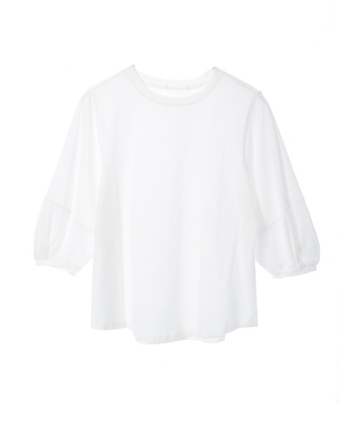 fifth(フィフス)の「バルーンスリーブカットソー(Tシャツ/カットソー・レディース・ホワイト/ブラック・M)」の9枚目の写真