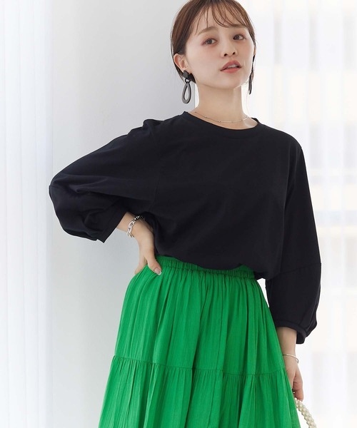 fifth(フィフス)の「バルーンスリーブカットソー(Tシャツ/カットソー・レディース・ホワイト/ブラック・M)」の20枚目の写真