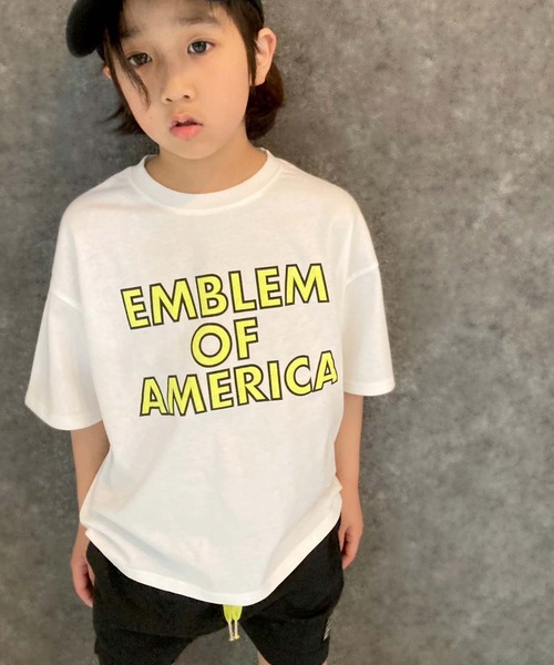 THE CASUAL(カジュアル)の「選べる16カラー BIGシルエット 半袖T(Tシャツ/カットソー・キッズ・オフホワイト/ラベンダー/ホワイト系2/ホワイト系/グレー系/チャコール/ダークグリーン/ブラック/ベージュ/ブラック系2/杢グレー/オレンジ/ブラック系/ホワイト系1/ダークグリーン系/ブラック系1・110cm/150cm/130cm/120cm/140cm/160cm)」の5枚目の写真