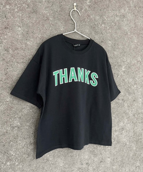 THE CASUAL(カジュアル)の「選べる16カラー BIGシルエット 半袖T(Tシャツ/カットソー・キッズ・オフホワイト/ラベンダー/ホワイト系2/ホワイト系/グレー系/チャコール/ダークグリーン/ブラック/ベージュ/ブラック系2/杢グレー/オレンジ/ブラック系/ホワイト系1/ダークグリーン系/ブラック系1・110cm/150cm/130cm/120cm/140cm/160cm)」の8枚目の写真