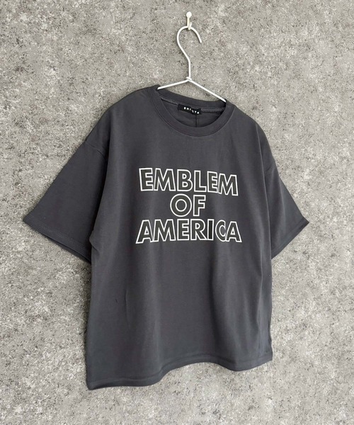 THE CASUAL(カジュアル)の「選べる16カラー BIGシルエット 半袖T(Tシャツ/カットソー・キッズ・オフホワイト/ラベンダー/ホワイト系2/ホワイト系/グレー系/チャコール/ダークグリーン/ブラック/ベージュ/ブラック系2/杢グレー/オレンジ/ブラック系/ホワイト系1/ダークグリーン系/ブラック系1・110cm/150cm/130cm/120cm/140cm/160cm)」の12枚目の写真