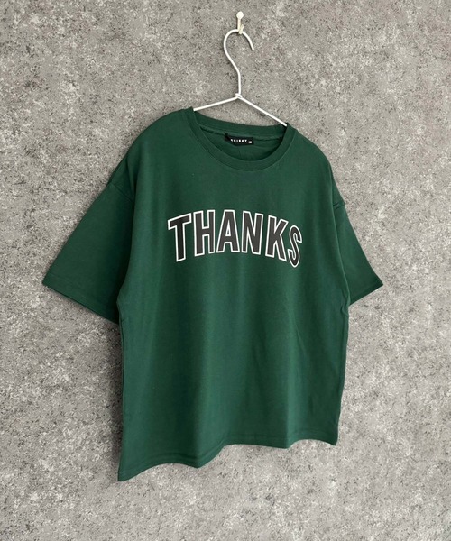 THE CASUAL(カジュアル)の「選べる16カラー BIGシルエット 半袖T(Tシャツ/カットソー・キッズ・オフホワイト/ラベンダー/ホワイト系2/ホワイト系/グレー系/チャコール/ダークグリーン/ブラック/ベージュ/ブラック系2/杢グレー/オレンジ/ブラック系/ホワイト系1/ダークグリーン系/ブラック系1・110cm/150cm/130cm/120cm/140cm/160cm)」の14枚目の写真