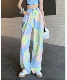 Miniministore（ミニミニストア）の「【お気に入り数16万人突破!】ウエスト ホックで華奢見え!ハイウエストワイドストレートデニムパンツ（デニムパンツ）」