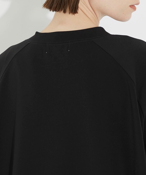 CITY TOKYO（シティトウキョウ）の「ウエストドロストオーバーTシャツ（Tシャツ/カットソー・レディース・ブラック/オフホワイト・FREE）」の22枚目の写真